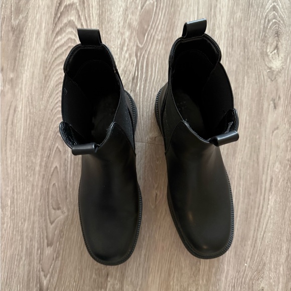 a new day Black Chelsea Platform Ankle Boots - Picture 4 of 7